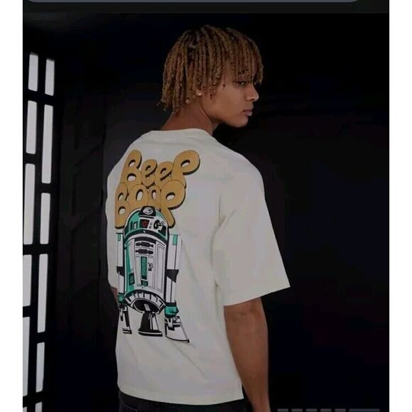 Disney Other - Disney Store Star Wars R2-D2 2XL Graphic Shirt men's Front Back Oversized Unisex